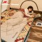 Спальний мішок Naturehike R250 CNH22SD005, бордовий/бежевий