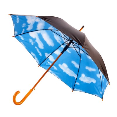 Современный зонт трость полуавтомат Fin